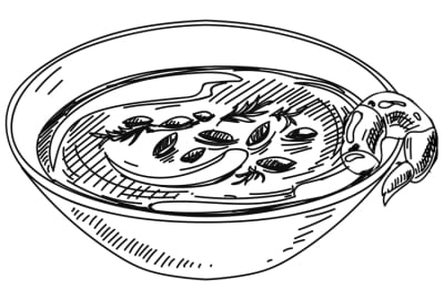Kresba polévka